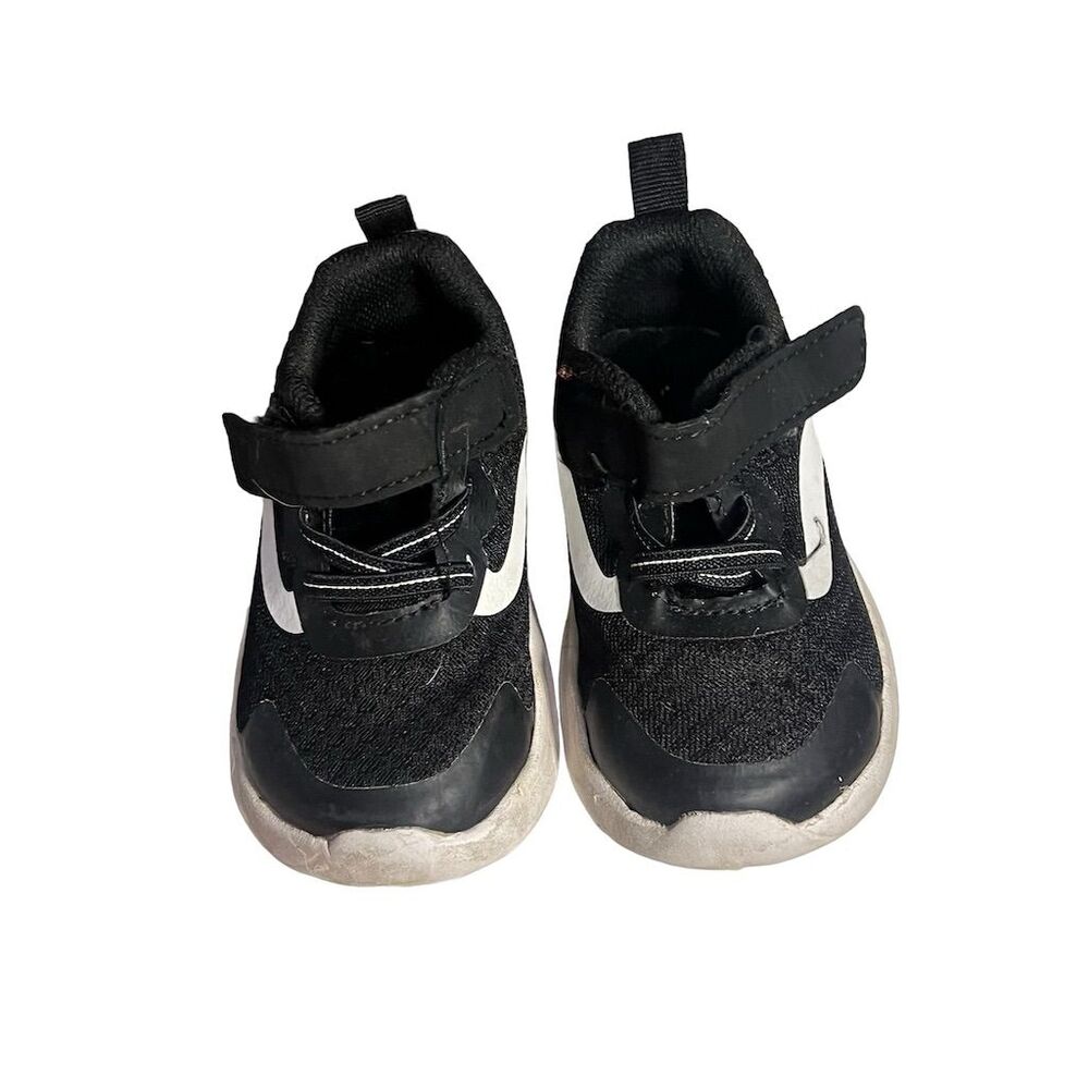 Athletic Works Baby Shoes Black/White Size 5 - Picture 5 of 6